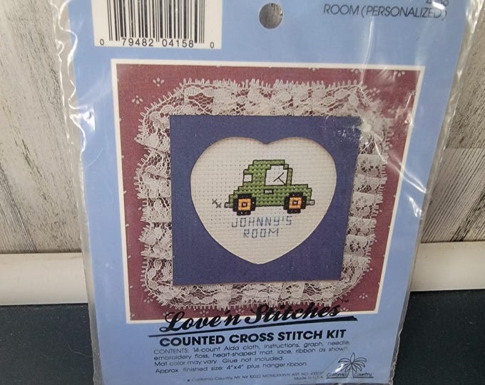Love N Stitches Counted Cross Stitch Kit 4158 Room