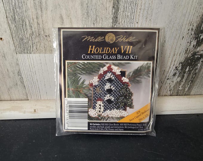 Mill Hill Birdhouse Counted Glass Bead Kit H78