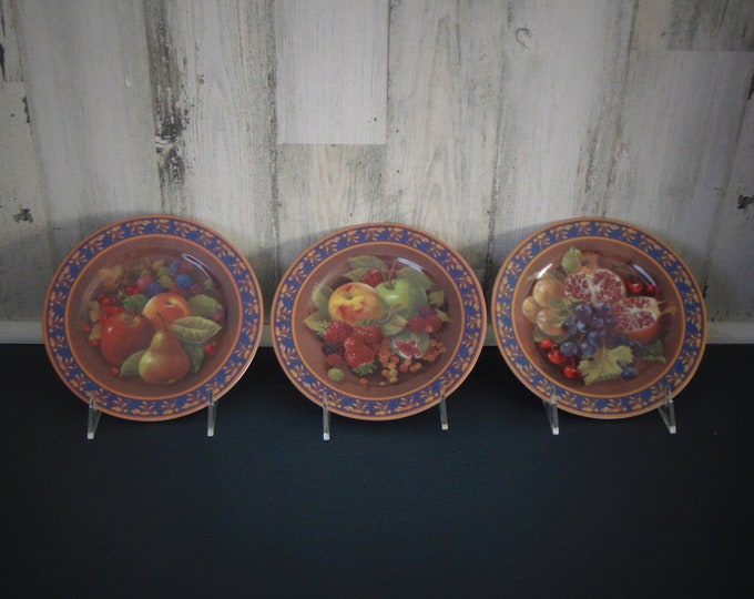 Luscious Set of 3 French Home Limoges France Plates