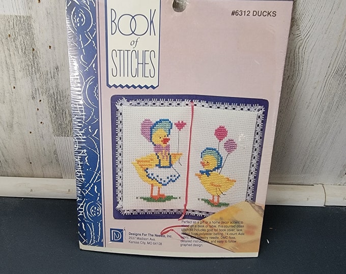 Book of Stitches Duck Cross Stitch Kit
