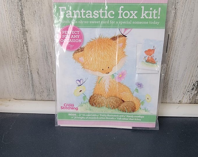 Fantastic fox kit by the World of Cross Stitching