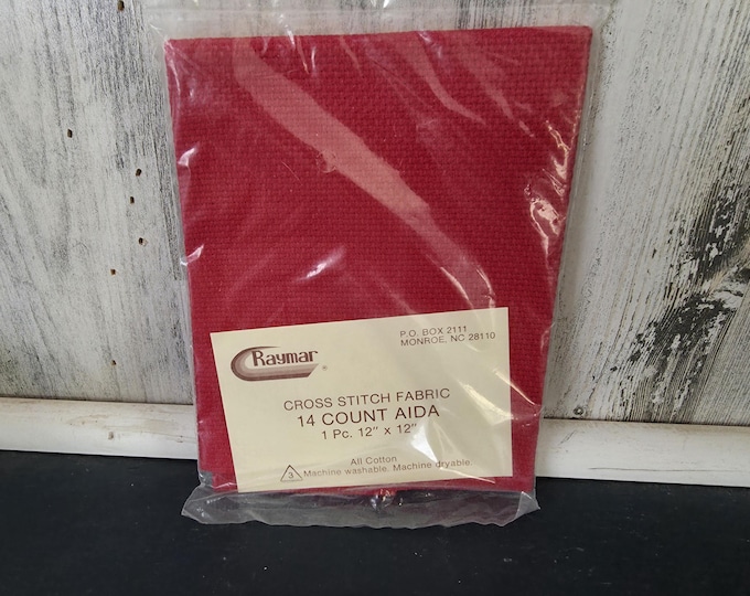14 Count Aida Counted Cross Stitch Fabric by Raymar