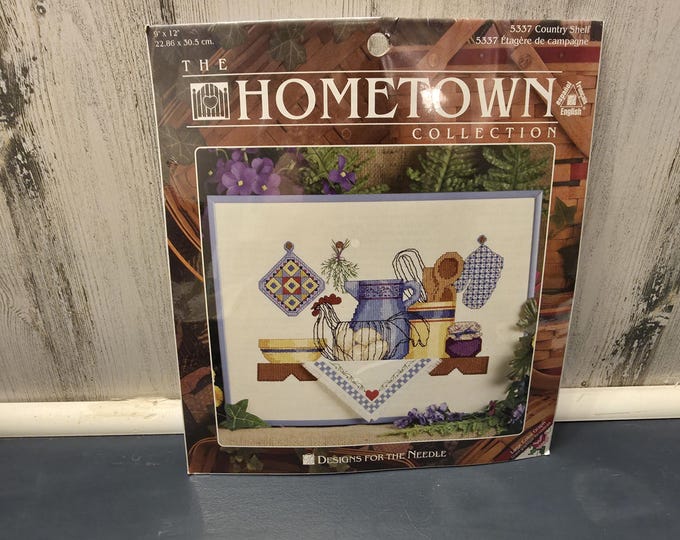 Hometown Collection by Designs for the Needle 5337 Country Shelf