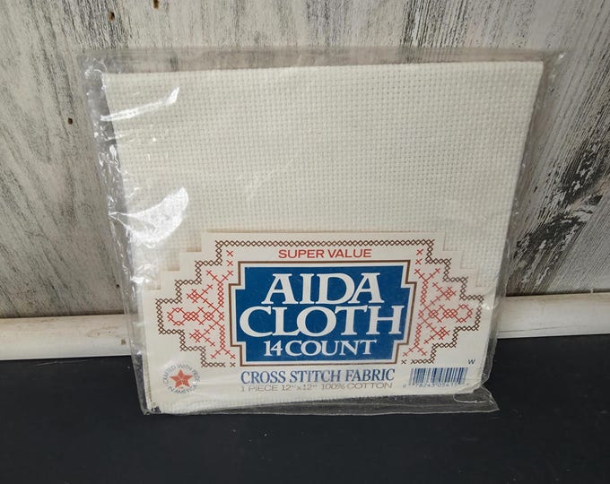 White Aida Super Value 14 Count