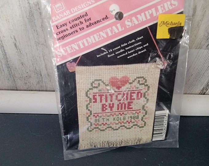 Banar Scentimental Samplers Cross Stitch Kit