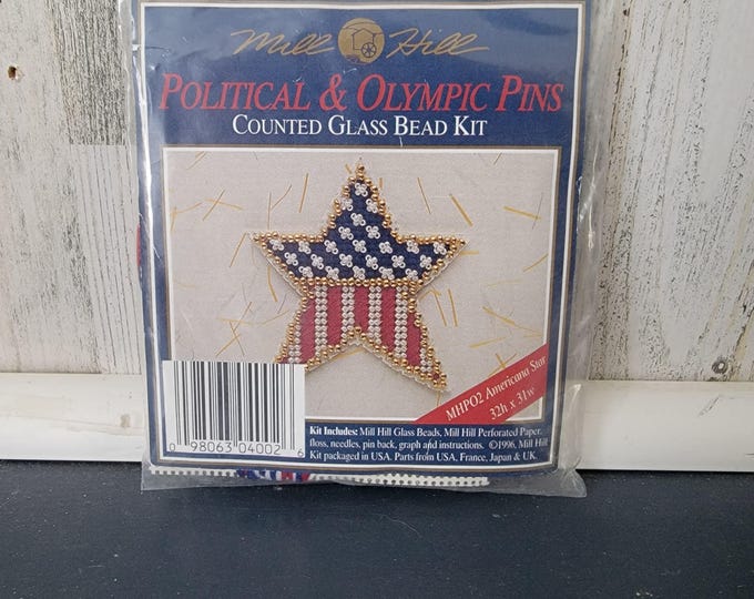 Mill Hill American Star Counted Glass Bead Kit