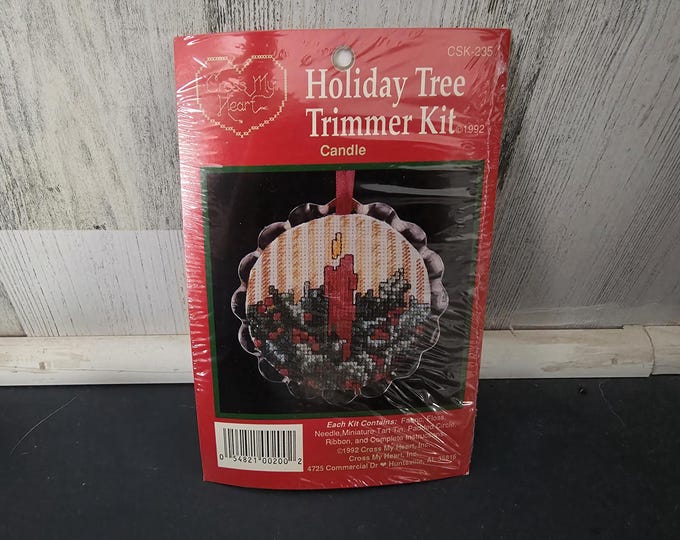 Cross My Heart Holiday Tree Trimmer Kit Candle Kit CSK235