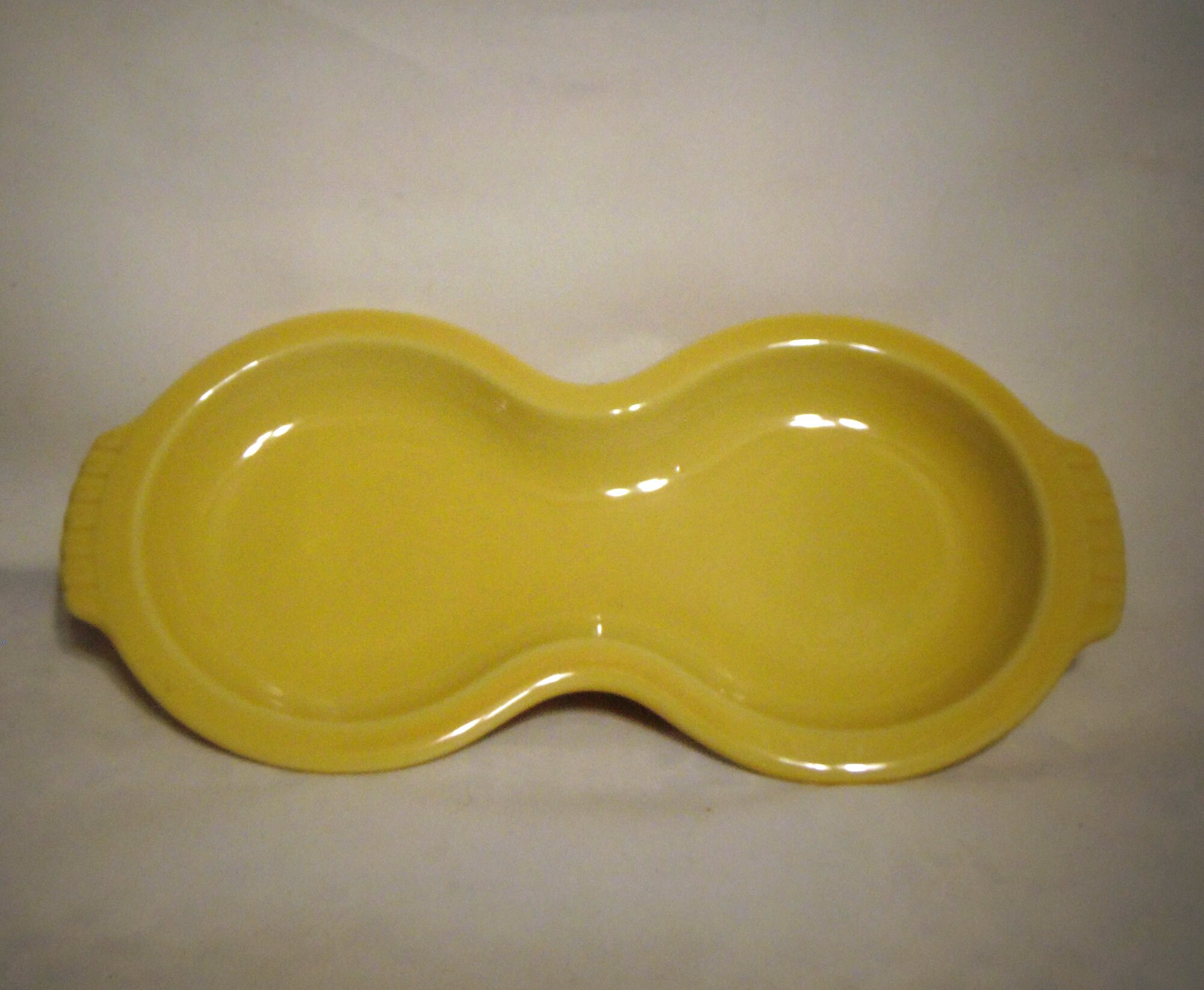 4 Piece Yellow Fiesta Cream & Sugar Set