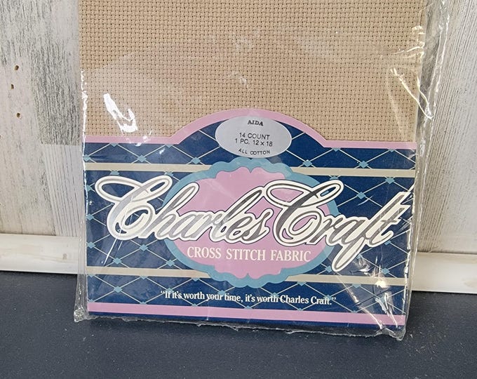 Charles Craft Smoke Cross Stitch Fabric