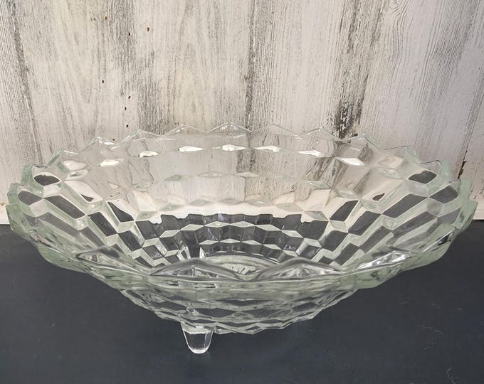 Colony Whitehall or Indiana Glass Whitehall Footed Bowl