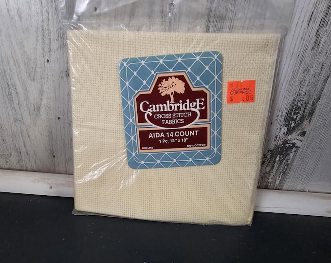 Cambridge Aida 14 Count Ivory
