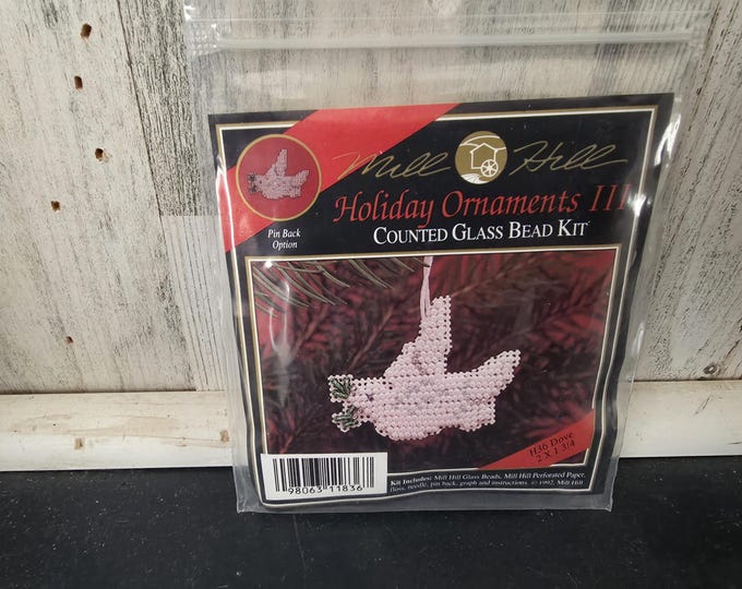 Mill Hill Dove Counted Glass Bead Kit H36