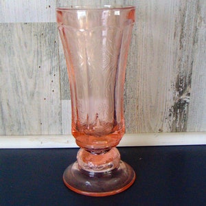 Wonderful Pink Pedestal Parfait Glass