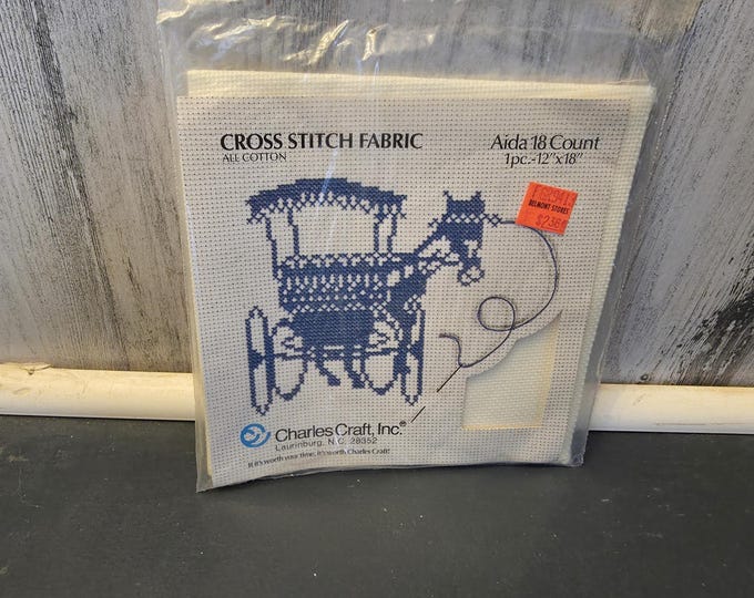 Charles Craft Cotton Ivory Aida 18 Count