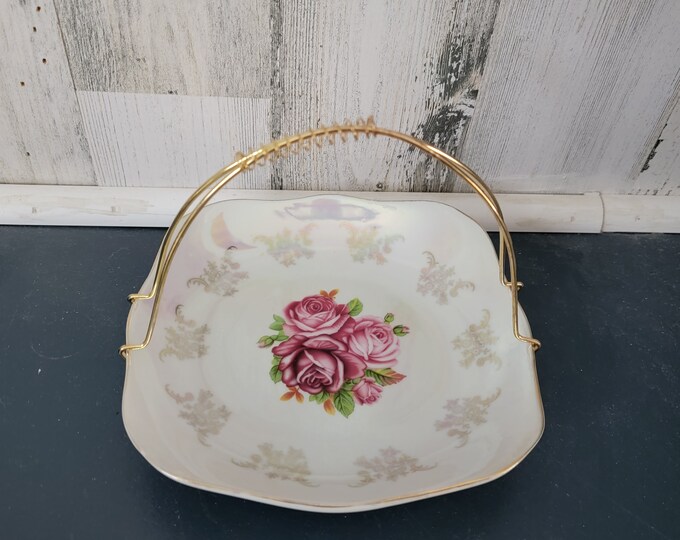 Gold Coast Handled Candy Dish
