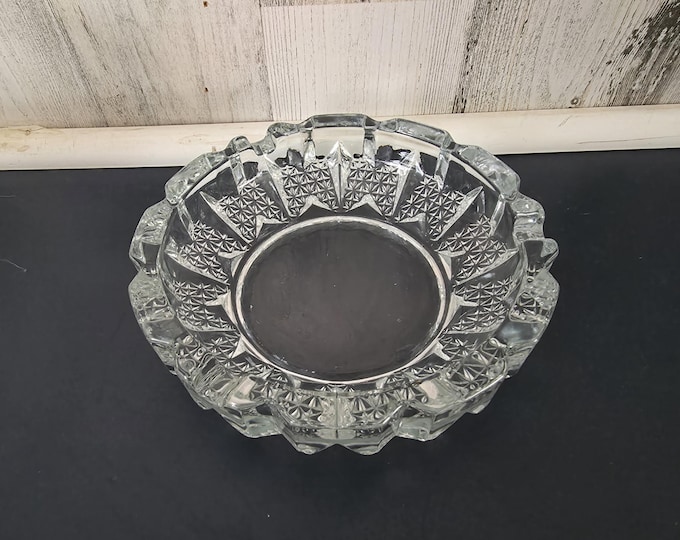 Vintage FNG Waffle Patterned Ashtray