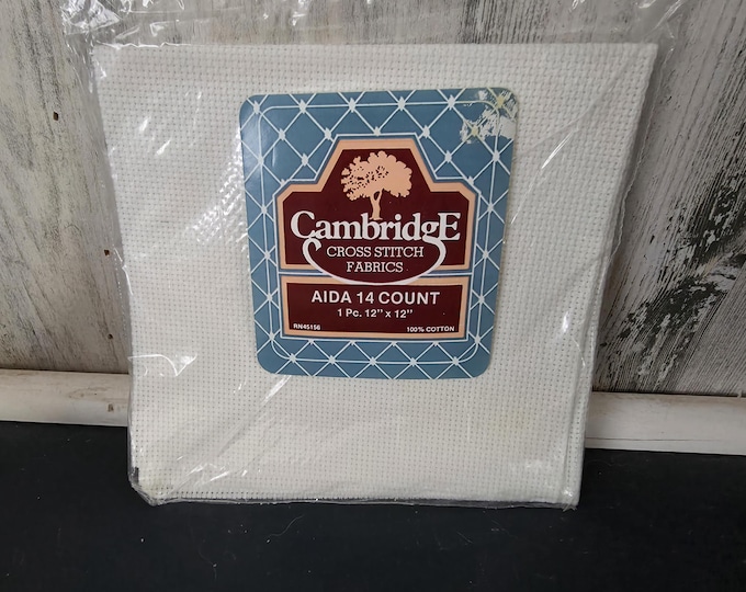 Cambridge Aida 14 Count White