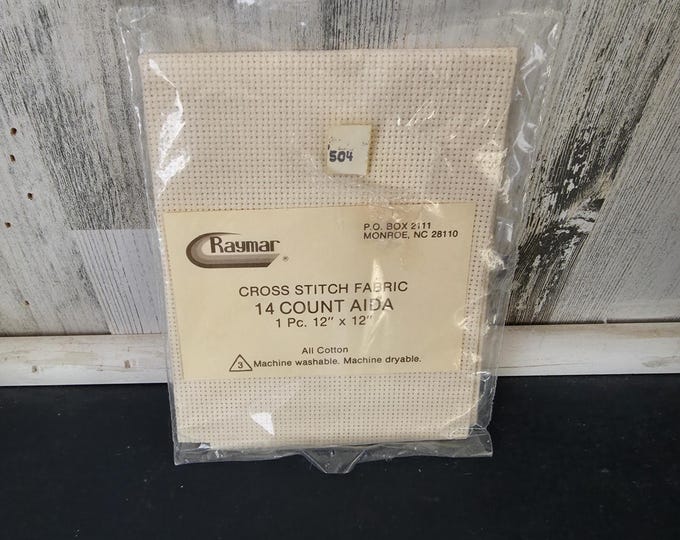 14 Count Aida Counted Cross Stitch Fabric by Raymar