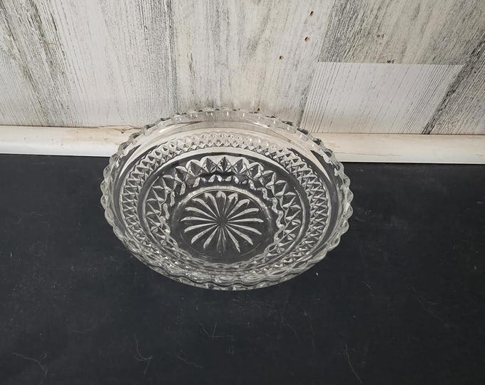 Anchor Hocking Wexford Clear Glass Small Fruit Bowl
