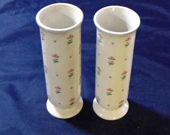 1991 FTD Especially for You Set of 2 Vases