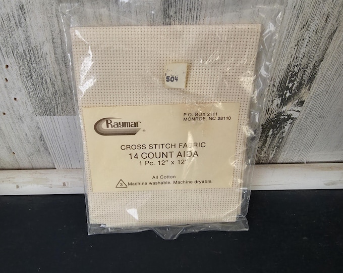 14 Count Aida Counted Cross Stitch Fabric by Raymar