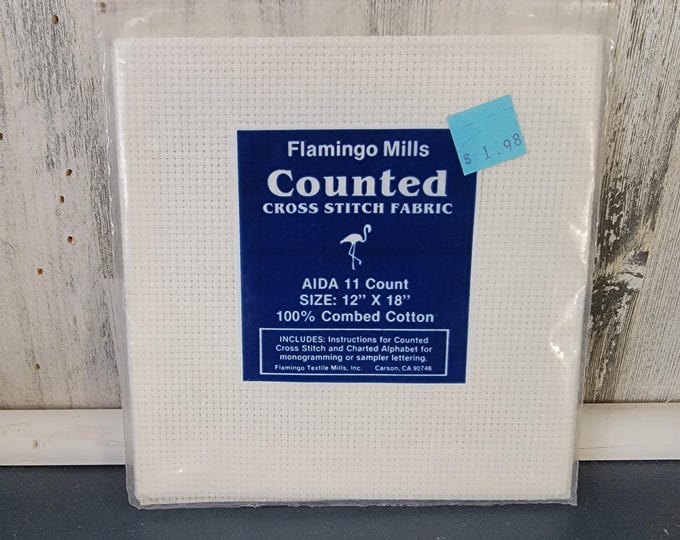 Flamingo Mills Counted Cross Stitch Fabric