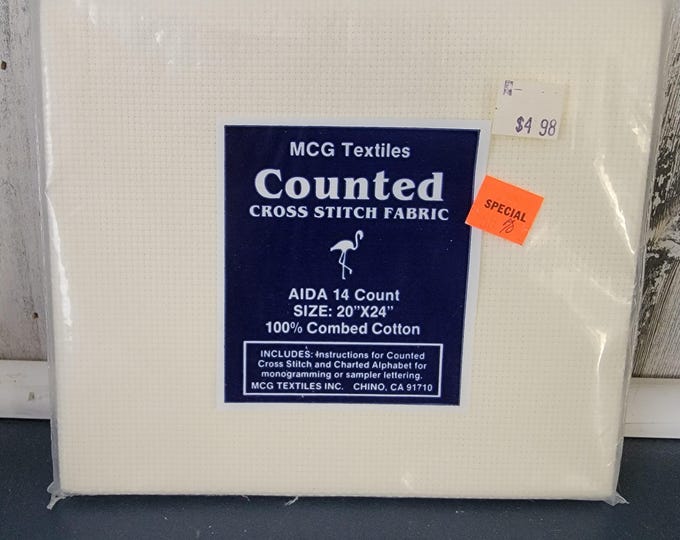 MCG Textiles Counted Cross Stitch Fabric