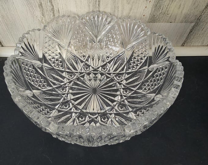 Mikasa Candlelight Lead Crystal Bowl