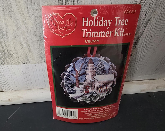 Cross My Heart Holiday Tree Trimmer Kit Church CSK237