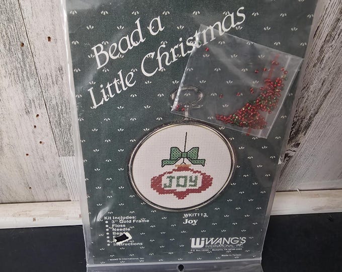 Bead A Little Christmas Joy Christmas Ornament Kit