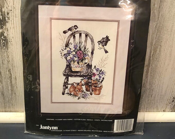 The Beauty of Spring Counted Cross Stitch Kit by Janlynn