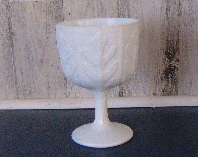 FTD Milk Glass Planter