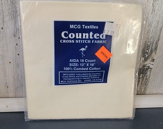 MCG Textiles Counted Cross Stitch Fabric