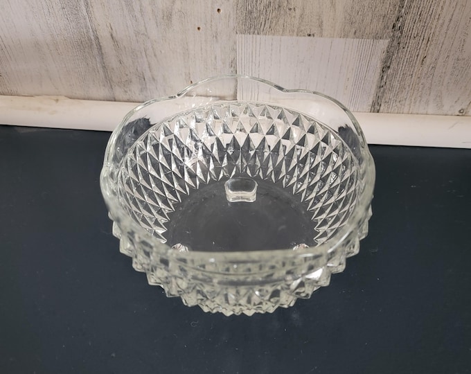Indiana Glass Footed Bowl