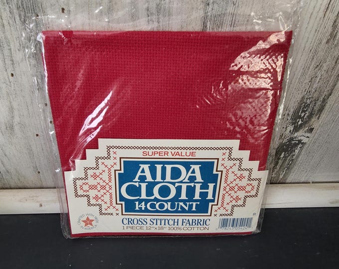 Red Aida Super Value 14 Count