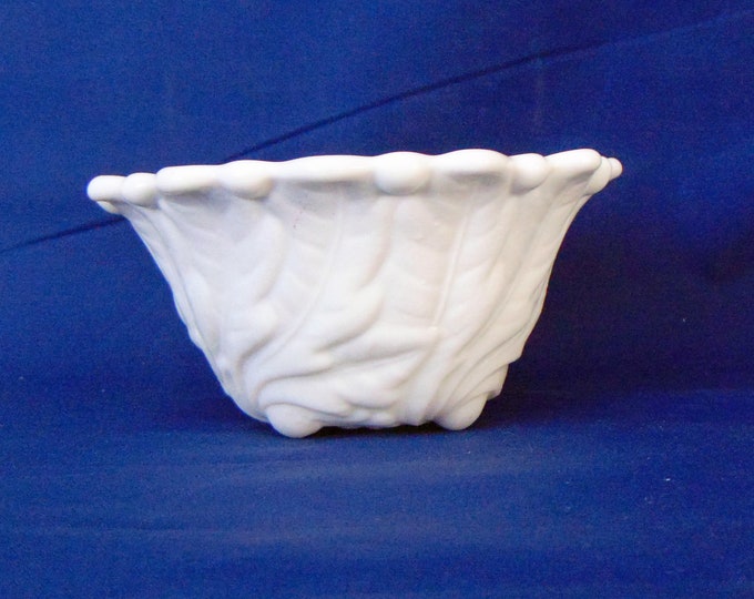 3 Indiana Glass Wild Rose w Berries Milk Glass Bowls