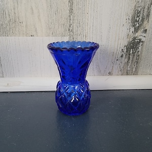 Vintage Imperial Glass Pineapple Shaped Toothpick Holder