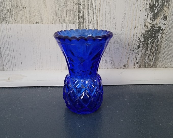 Vintage Imperial Glass Pineapple Shaped Toothpick Holder