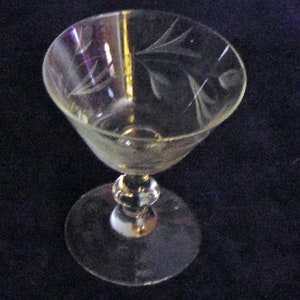 Princess House Heritage Romance Dessert Glass