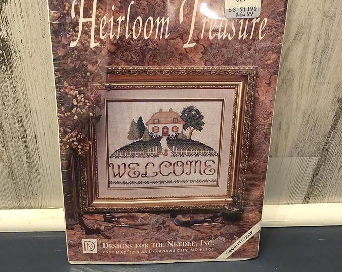 Heirloom Treasure Welcome #5216 Cross Stitch Kit