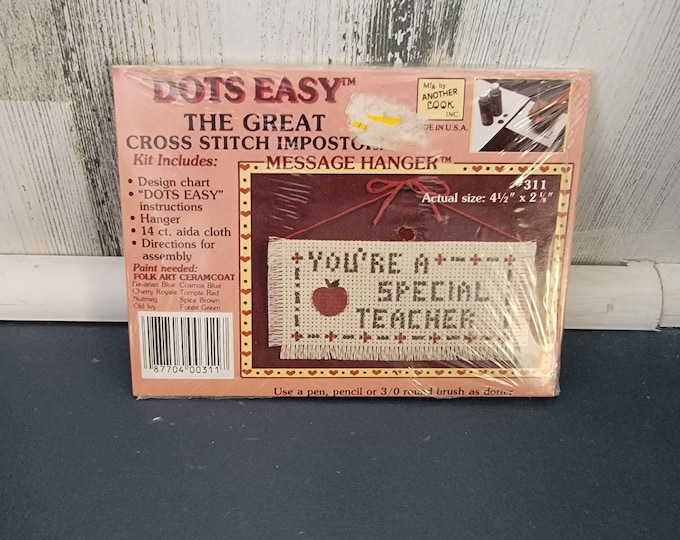 You're A Special Teacher Cross Stitch Kit