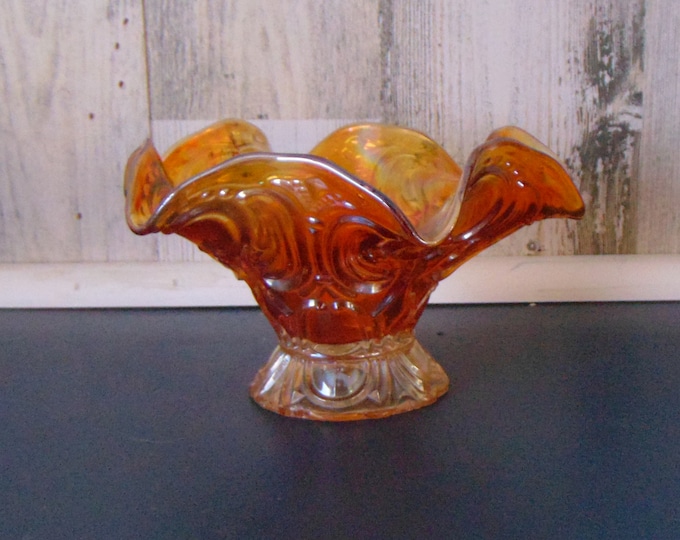 Imperial Glass Marigold Candy Dish