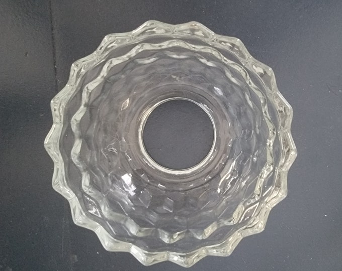 Top Piece of the Lady Love Candleholder by Fostoria