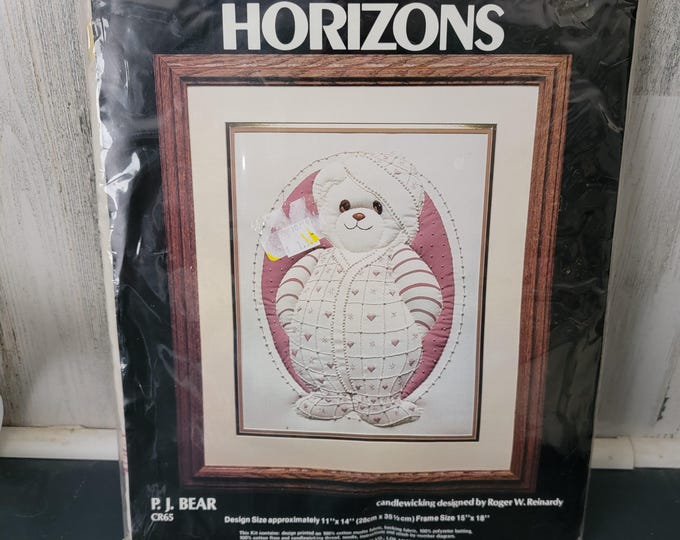 Monarch Horizons PJ Bear CR65 Candlewicking Kit