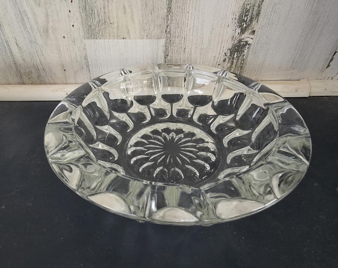 Indonesia KIG Glass Cigar Cigarette Ashtray