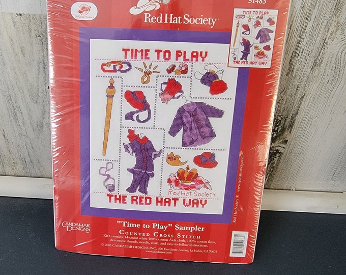 Candamar Designs Red Hat Time to Play Sampler Kit