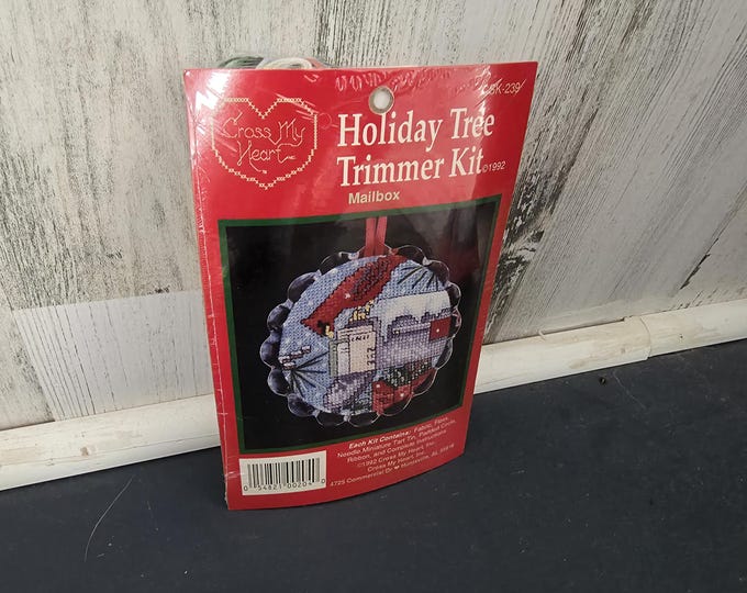 Cross My Heart Holiday Tree Trimmer Kit Mailbox Kit CSK239