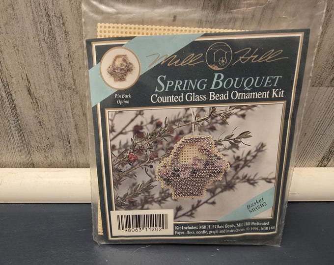 Mill Hill Bluebird Counted Glass Bead Kit