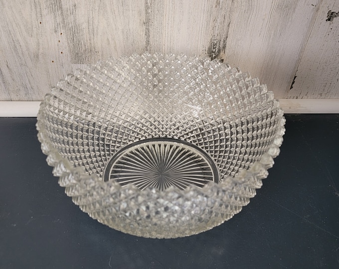 Miss America Fruit Bowl by Anchor Hocking