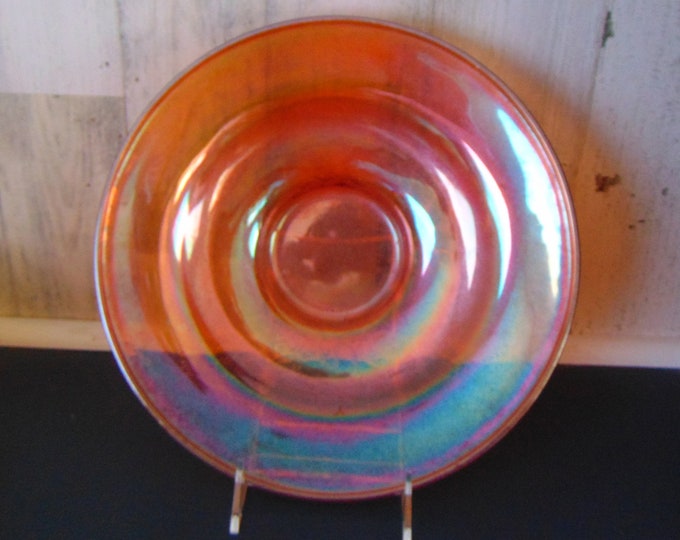 Vintage Marigold Carnival Glass Bowl